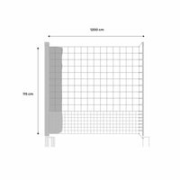Kit di recinzione in rete modulare per galline