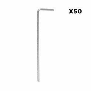 Kit di recinzione in rete modulare per galline, verde