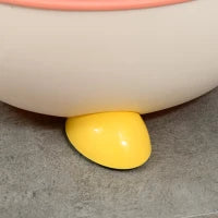 Vasino per Bambini con Schienale, Vaschetta Rimovibile e Braccioli, Età 6 Mesi-3 Anni, Rosa