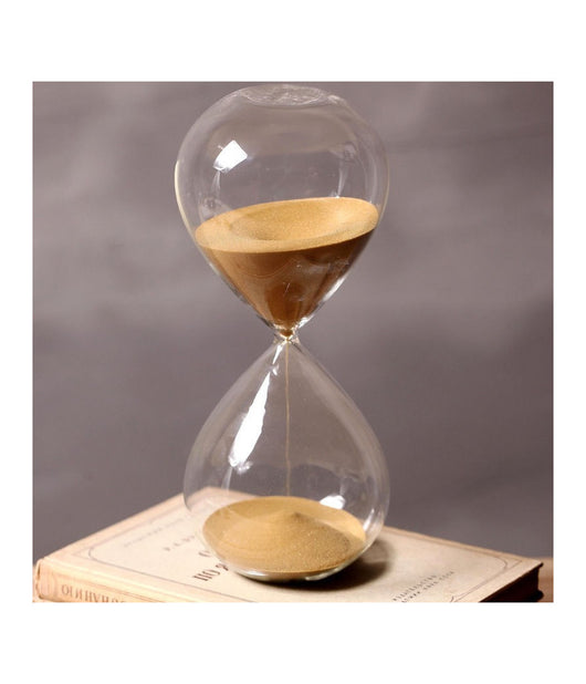 Clessidra In Vetro Design Timer Sabbia Colorata Durata Tempo 5 Minuti         