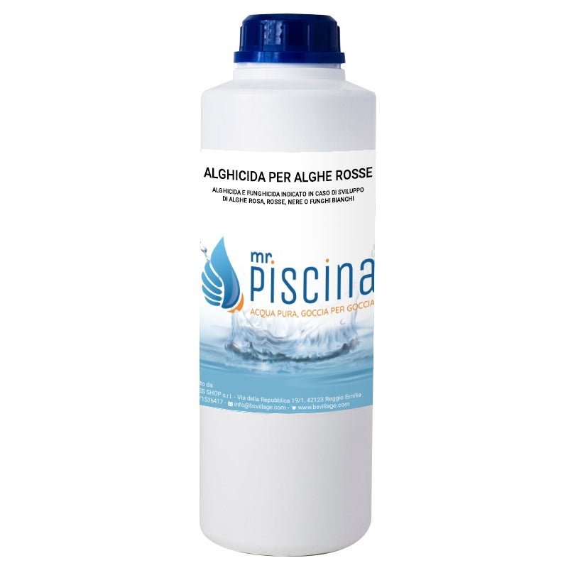 Alghicida Per Alghe Rosse Confezione Da 1 Lt