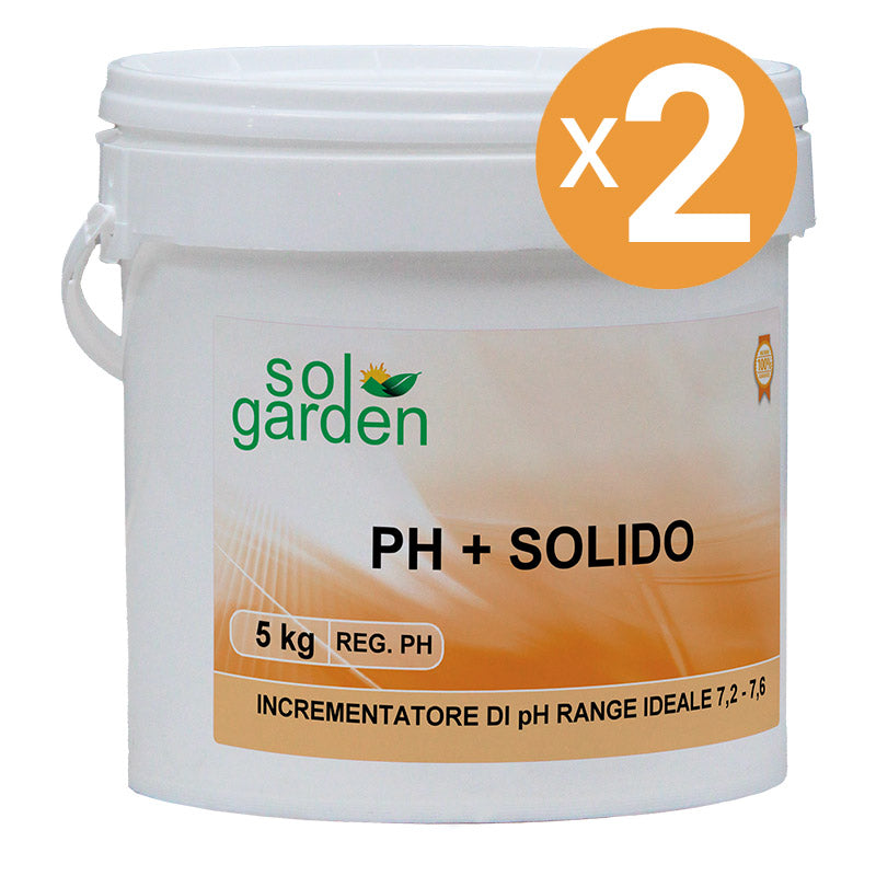 Correttore Ph Plus Piscina Granulare, 2 Confezioni Da 5 Kg