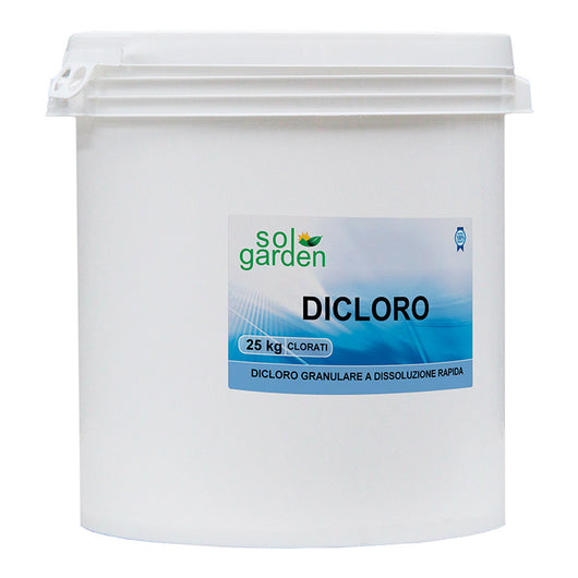 Dicloro Granulare Per Piscina, Confezione Da 25 Kg