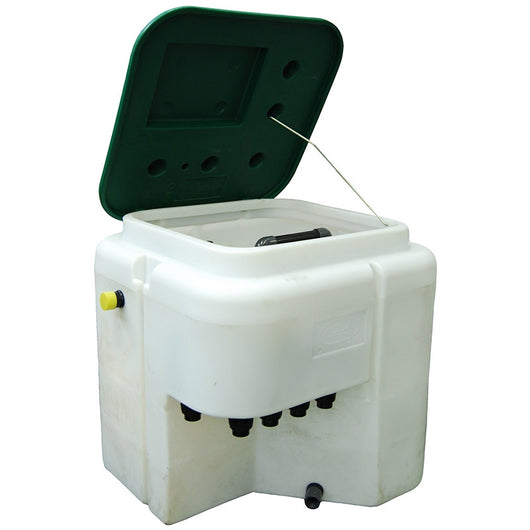 Locale tecnico EASY 2 SIDE interrato vuoto con coperchio per pompe e filtri - 22 m³/h