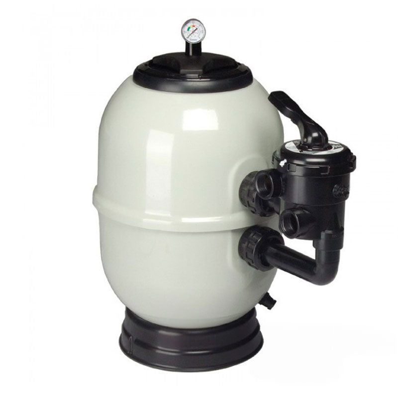 Filtro A Sabbia Astralpool Aster Side Bobinato In Fibra Di Vetro Fino A 31 M³/h -  Con Valvola A 6 Vie