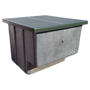 Locale tecnico MAXI interrato vuoto con coperchio - 22 m³/h