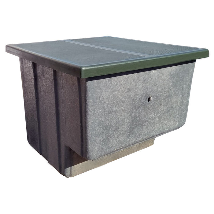 Locale tecnico MAXI interrato vuoto con coperchio - 22 m³/h