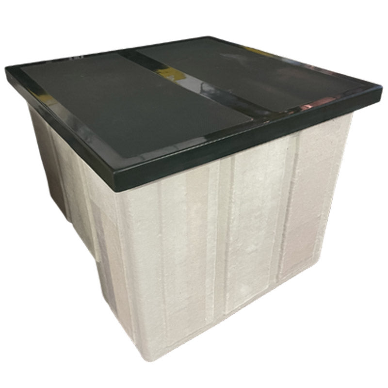 Locale tecnico PLUS interrato vuoto con coperchio - 15 m³/h