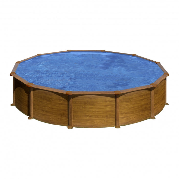 Piscina Fuori Terra Gre MAURITIUS 550 Connect -  5,50 h.1,32 m