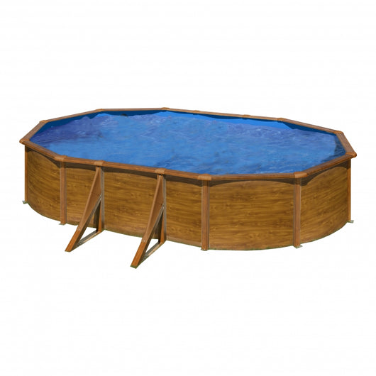 Piscina Fuori Terra Ovale Gre PACIFIC 610 - 6,10 x 3,75 h.1,20 m