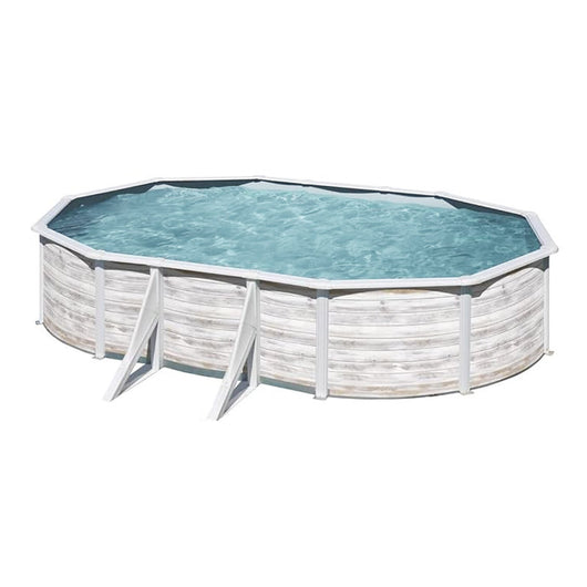 Piscina Fuori Terra Ovale Gre FINLANDIA 610 - 6,10 x 3,75 h.1,20 m