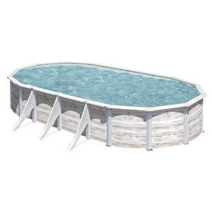 Piscina Fuori Terra Ovale Gre FINLANDIA 730 - 7,30 x 3,75 h.1,20 m