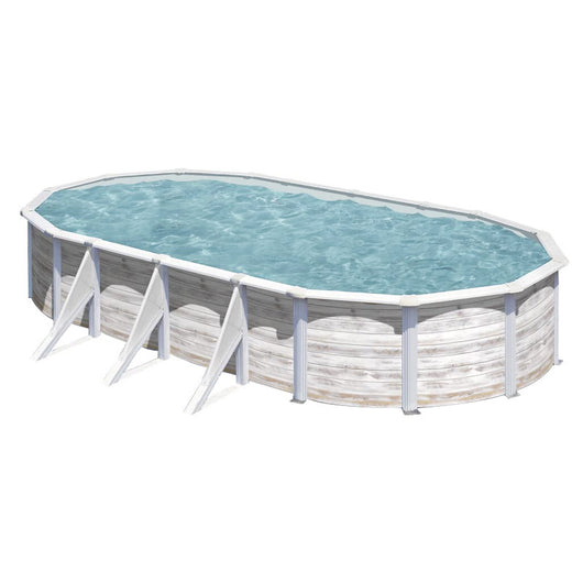 Piscina Fuori Terra Ovale Gre FINLANDIA 730 - 7,30 x 3,75 h.1,20 m