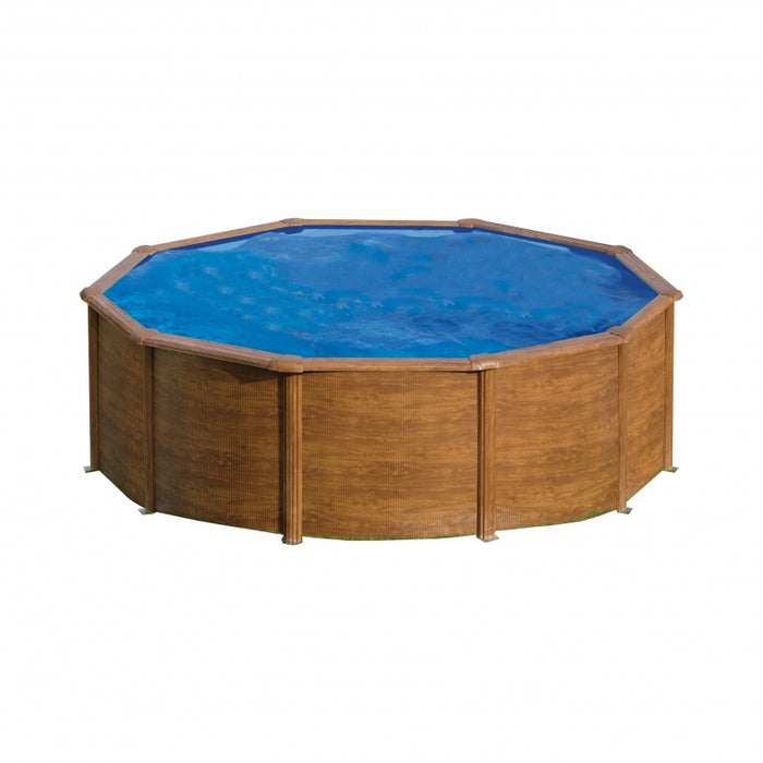 Piscina Fuori Terra Rotonda Gre SICILIA 460 -  4,60 h.1,20 m