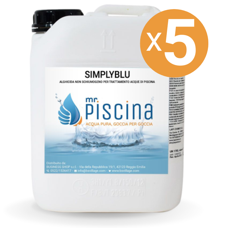 Simplyblu, 5 Confezioni Da 10 Kg