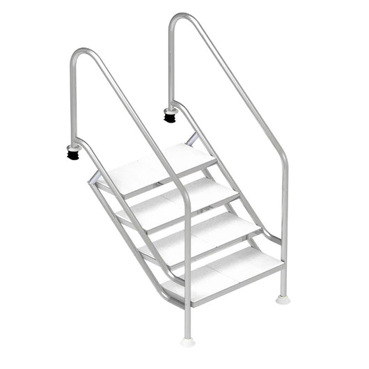 Scala Per Accesso Piscina Per Disabili A 7 Gradini In Acciaio Inox 316