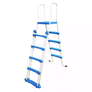 Scaletta di sicurezza a 4 gradini per piscina fuori terra  h 1,32 m