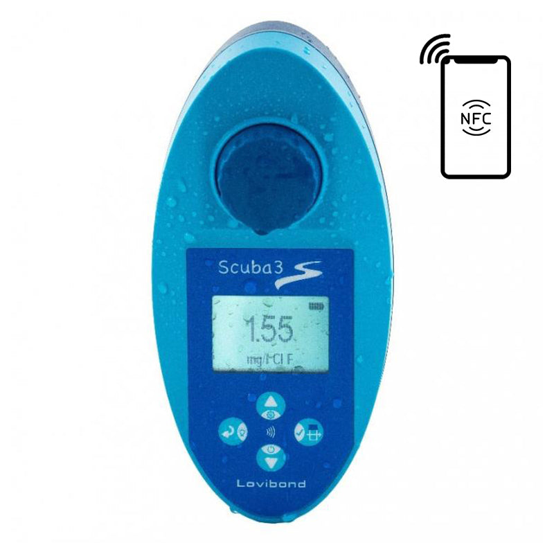 Fotometro piscina Lovibond Scuba 3s per misurare cloro, pH e alcalinità