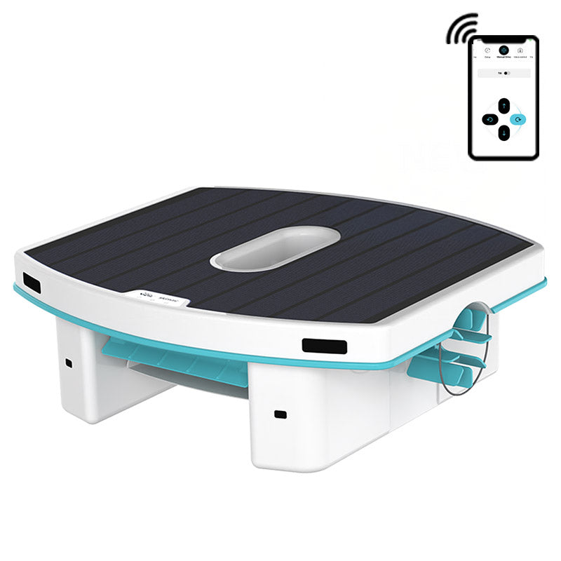 Pulitore di superficie Dolphin Skimmi per piscina a energia solare