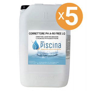 Correttore Ph A-90 Free, 5 Confezioni Da 25 Kg