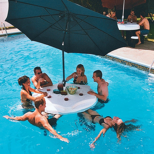 Tavolo galleggiante AQUAPUB - 6 sedute