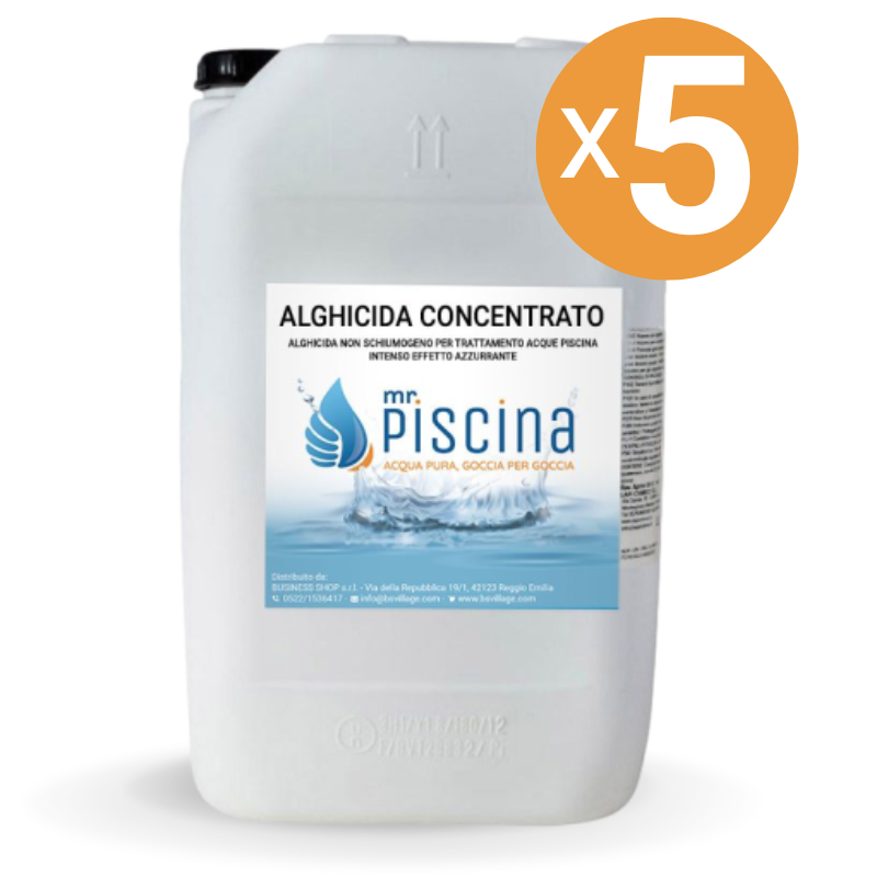 Alghicida Concentrato, 5 Confezioni Da 25 Kg