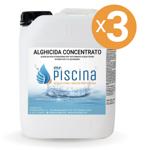 Alghicida Concentrato, 3 Confezioni Da 10 Kg