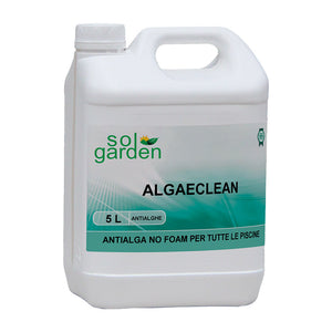 Antialghe Piscina Non Schiumogeno Algaeclean, Confezione Da 5 L