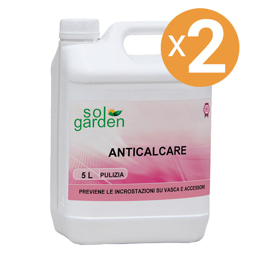 Anticalcare Piscina Preventivo Delle Incrostazioni, 2 Confezioni Da 5 L