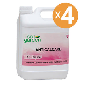 Anticalcare Piscina Preventivo Delle Incrostazioni, 4 Confezioni Da 5 L