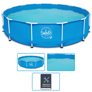 Piscina Fuori Terra Swing Frame  3,66 X H.0,91 M