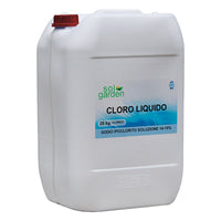 Cloro Liquido Per Piscina, Confezione Da 25 L
