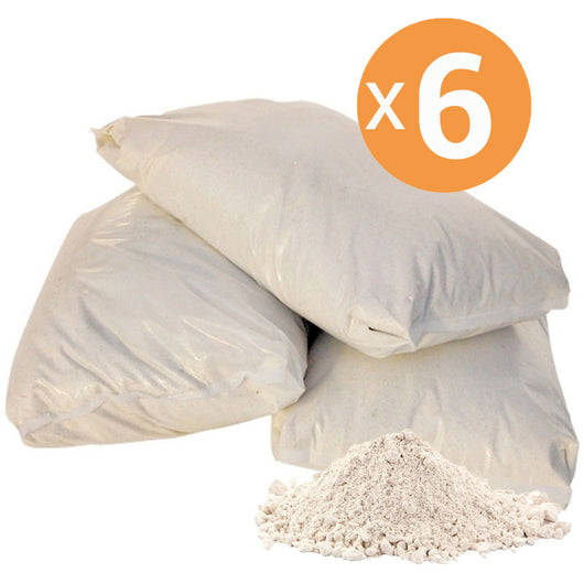 Diatomee Filtranti - 6 Sacchi Da 25 Kg