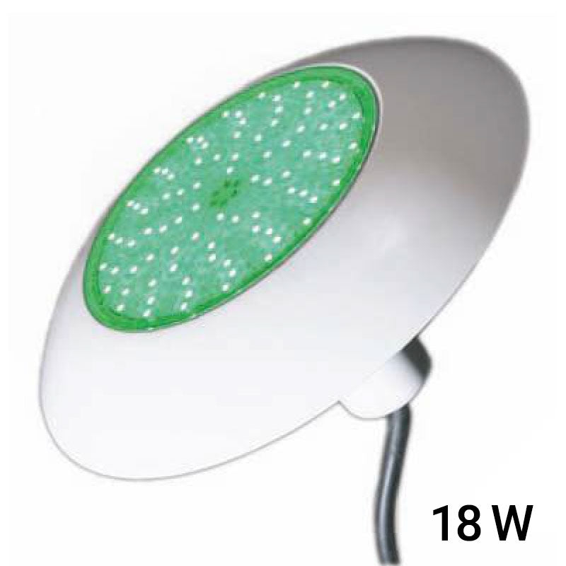 Faro Led Per Bocchetta Piscina  297 Mm Bianco Da 1890 Lumen - 18 W per Pvc O Piastrelle