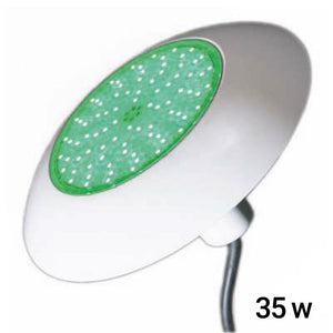 Faro Led Per Bocchetta Piscina  297 Mm Bianco Da 2980 Lumen - 35 W Per Pvc O Piastrelle