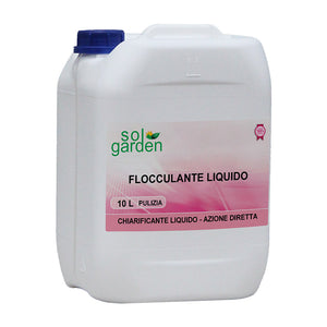 Flocculante Liquido Per Piscina, Confezione Da 10 L