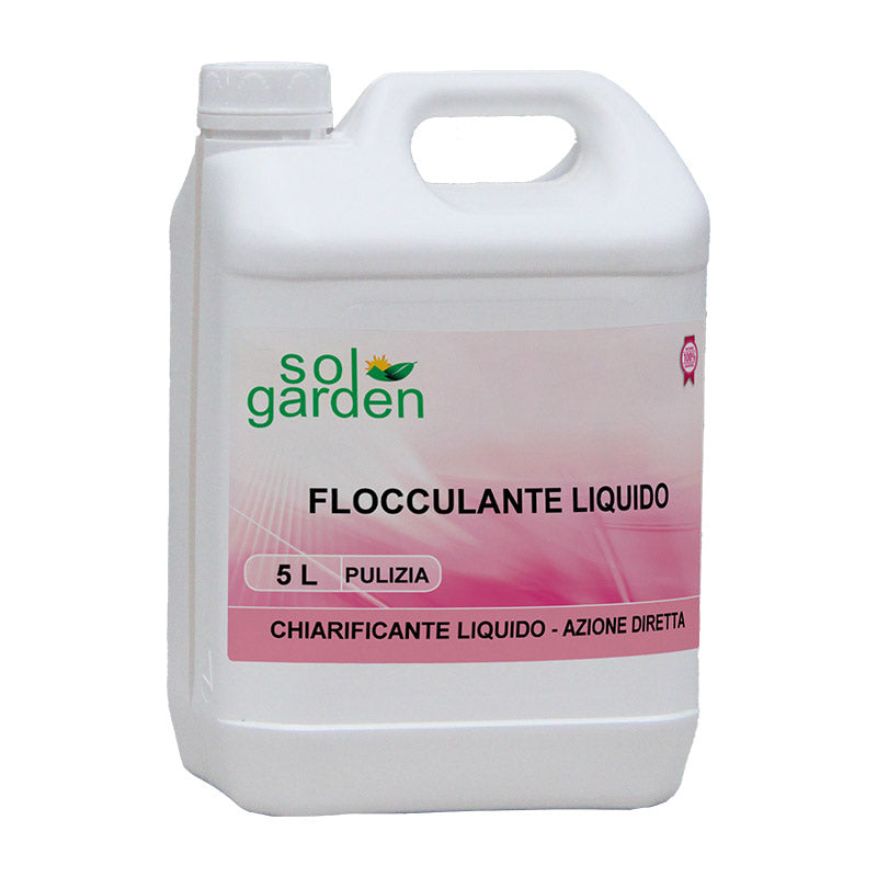 Flocculante Liquido Per Piscina, Confezione Da 5 L