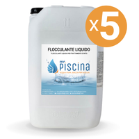 Flocculante Liquido, 5 Confezioni Da 25 Kg