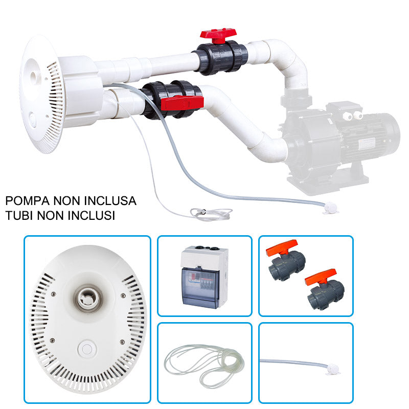 Nuoto Controcorrente Mr. Piscina Hydro 10 Trifase - Kit Base