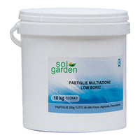 Pastiglie Multiazione Piscina A Lenta Dissoluzione, Confezione Da 10 Kg