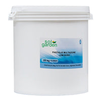 Pastiglie Multiazione Piscina A Lenta Dissoluzione, Confezione Da 25 Kg