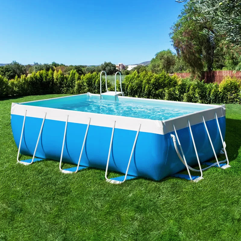 Piscina fuori terra LAGHETTO® Classic rettangolare 7,64 x 3,84 h.1,25 m