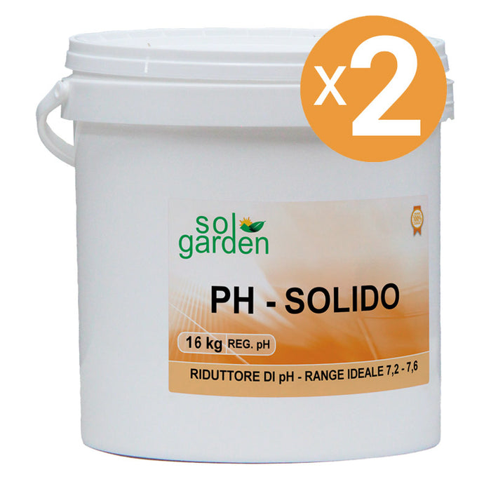 Riduttore Ph Piscina Granulare, 2 Confezioni Da 16 Kg
