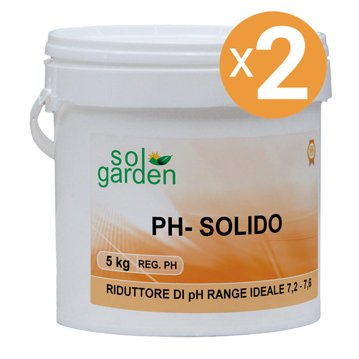Riduttore Ph Piscina Granulare, 2 Confezioni Da 5 Kg