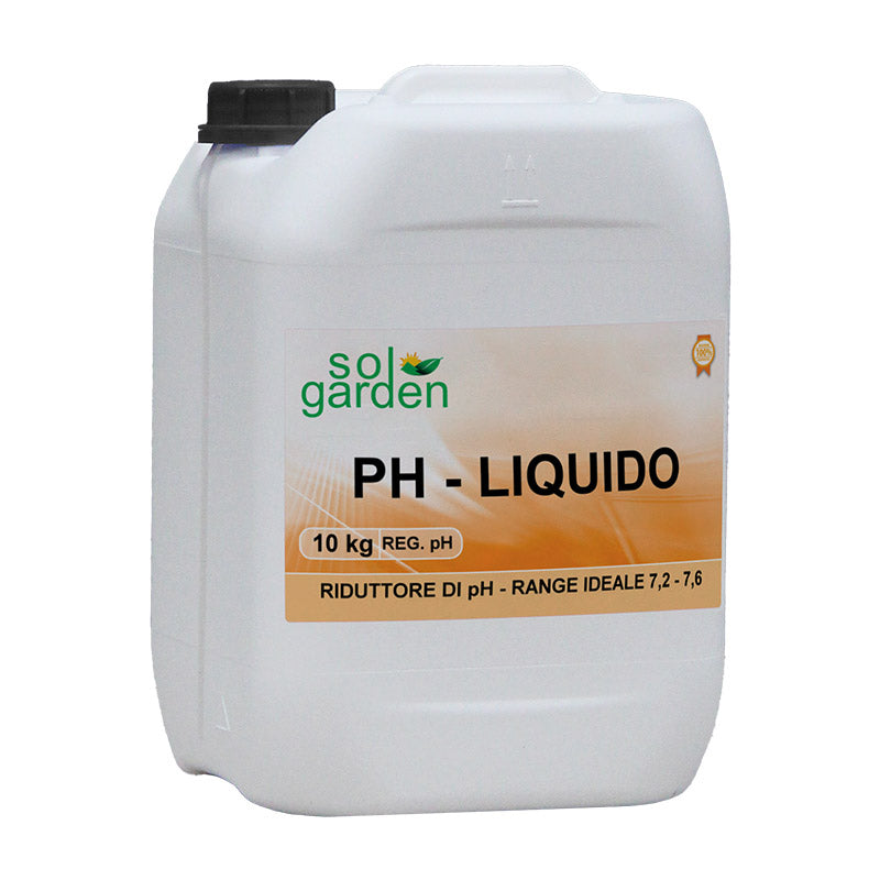 Riduttore Ph Piscina Liquido, Confezione Da 10 L