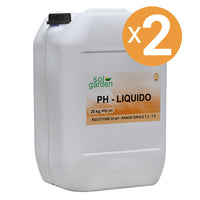 Riduttore Ph Piscina Liquido, 2 Confezioni Da 25 L