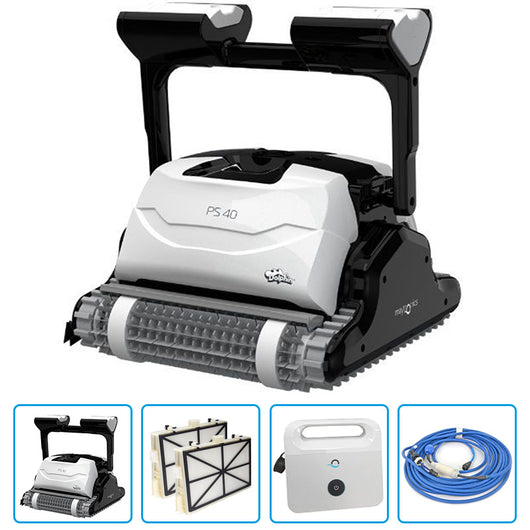 Robot Piscina Dolphin Ps 40 Con Spazzole Combinate