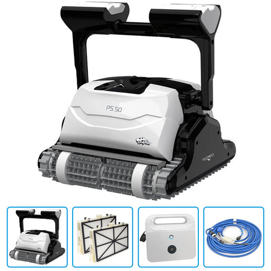 Robot Piscina Dolphin Ps 50 Con Spazzole Combinate