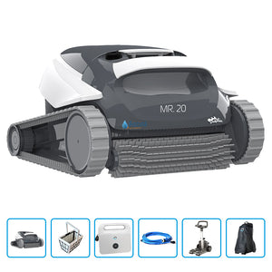 Robot Piscina Dolphin Mr. 20 Premium Con Carrello E Copertura Protettiva