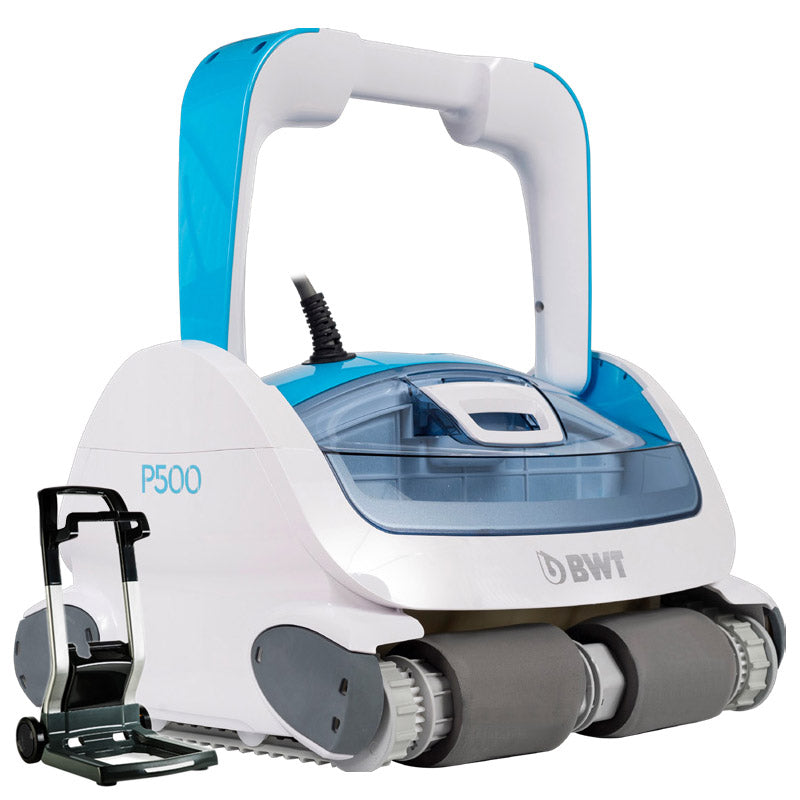 Robot piscina BWT P500 LED Gyro con carrello by Aquabot